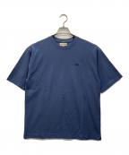 LACOSTEラコステ）の古着「別注 moss stitch loose T-shirts」｜ブルー