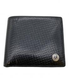 dunhill（ダンヒル）の古着「2つ折り財布」｜ブラック
