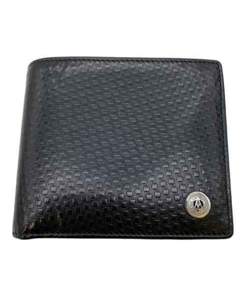 dunhill（ダンヒル）dunhill (ダンヒル) 2つ折り財布 ブラックの古着・服飾アイテム