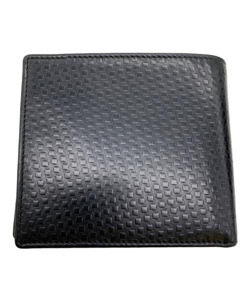 dunhill（ダンヒル）dunhill (ダンヒル) 2つ折り財布 ブラックの古着・服飾アイテム