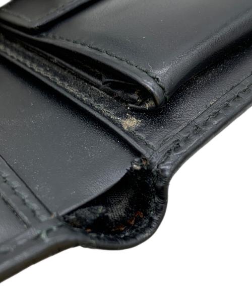 dunhill（ダンヒル）dunhill (ダンヒル) 2つ折り財布 ブラックの古着・服飾アイテム
