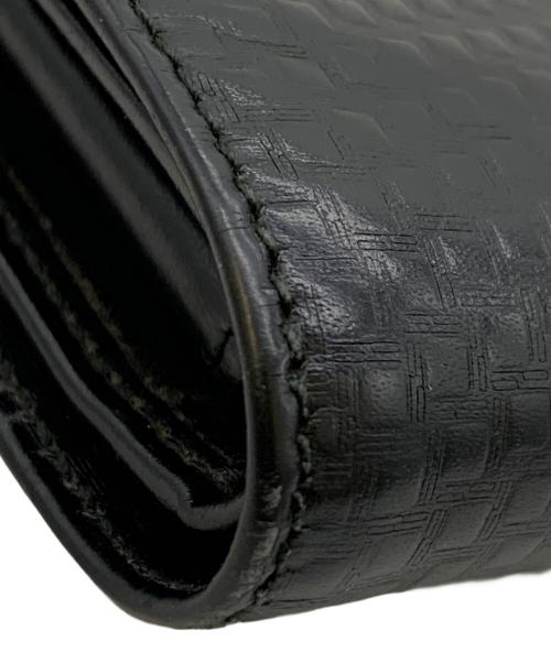 dunhill（ダンヒル）dunhill (ダンヒル) 2つ折り財布 ブラックの古着・服飾アイテム