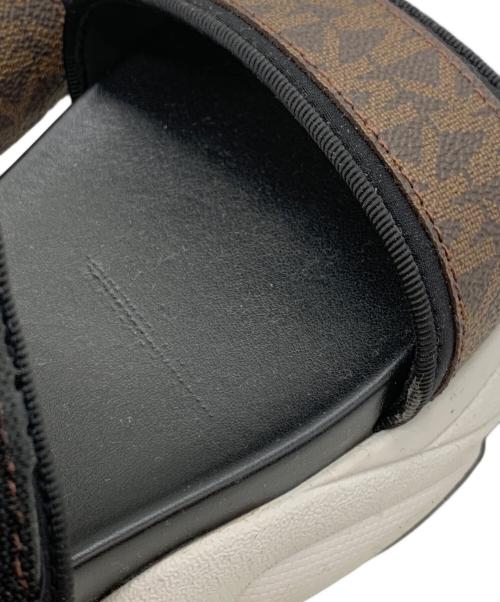 MICHAEL KORS（マイケル・コース）MICHAEL KORS (マイケルコース) サンダル ブラウン×ブラック サイズ:8Mの古着・服飾アイテム