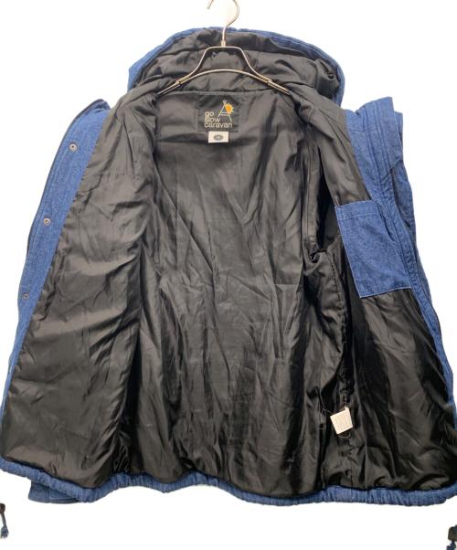 go slow caravan（ゴースローキャラバン）go slow caravan (ゴースローキャラバン) 中綿ジャケット ネイビー サイズ:4の古着・服飾アイテム
