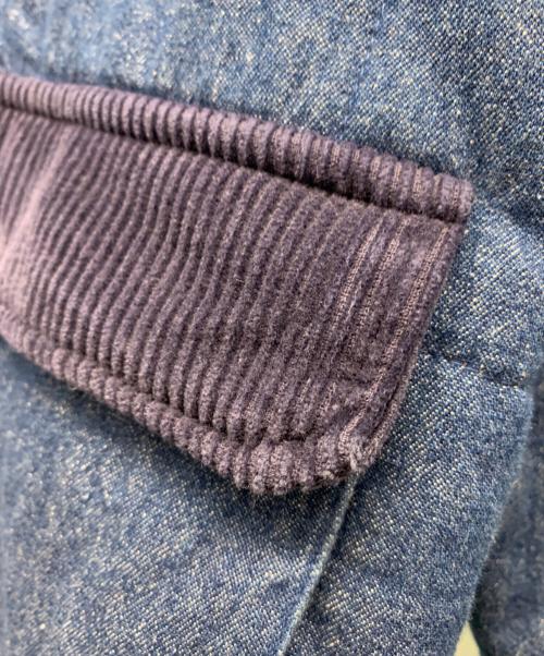 go slow caravan（ゴースローキャラバン）go slow caravan (ゴースローキャラバン) 中綿ジャケット ネイビー サイズ:4の古着・服飾アイテム