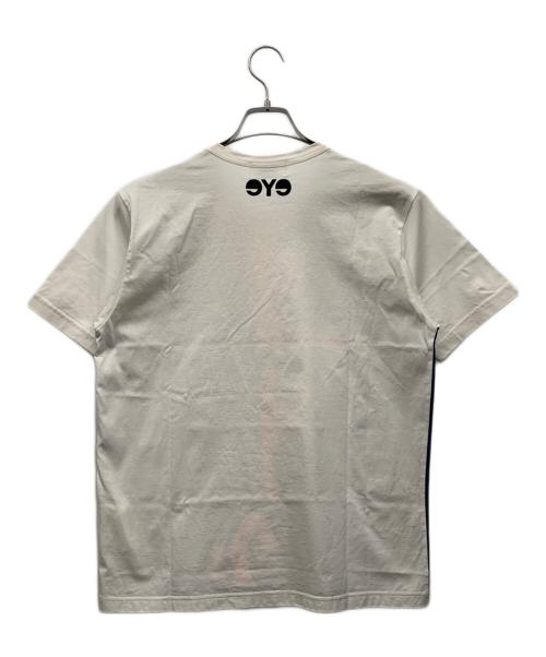 eYe JUNYA WATANABE（アイジュンヤワタナベ）eYe JUNYA WATANABE (アイジュンヤワタナベ) Tシャツ ブルー×ホワイト サイズ:Sの古着・服飾アイテム
