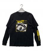 Wasted Parisウェイステッドパリス）の古着「長袖カットソー」｜ブラック