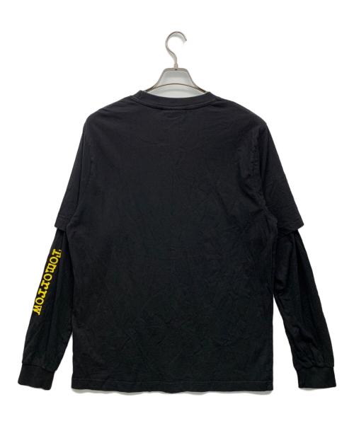 Wasted Paris（ウェイステッドパリス）WASTED PARIS (ウェイステッドパリス) 長袖カットソー ブラック サイズ:Mの古着・服飾アイテム