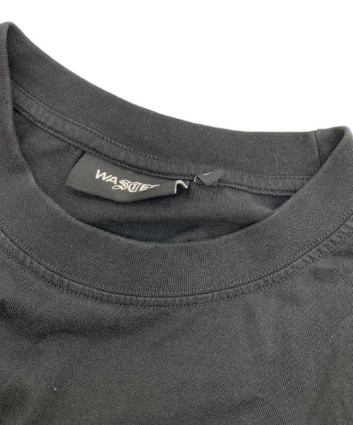 Wasted Paris（ウェイステッドパリス）WASTED PARIS (ウェイステッドパリス) 長袖カットソー ブラック サイズ:Mの古着・服飾アイテム