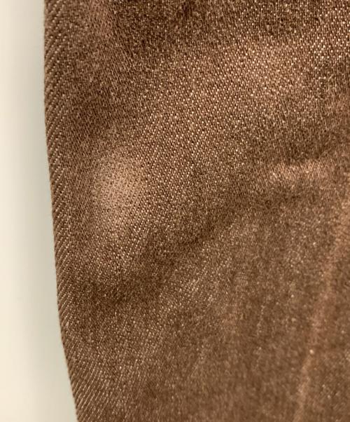 AURALEE（オーラリー）AURALEE (オーラリー) デニムパンツ ブラウン サイズ:25の古着・服飾アイテム