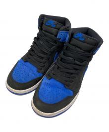 NIKE（ナイキ）の古着「ハイカットスニーカー」｜ブラック×ブルー