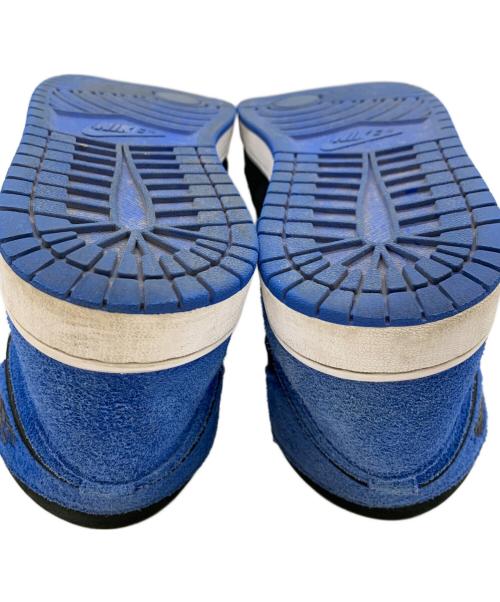 NIKE（ナイキ）NIKE (ナイキ) ハイカットスニーカー ブラック×ブルー サイズ:27の古着・服飾アイテム