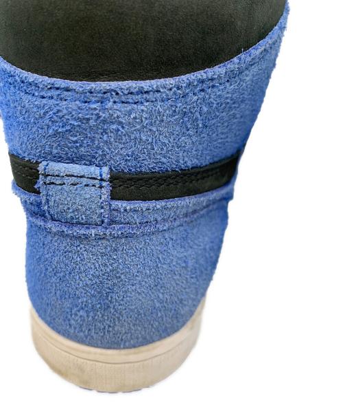 NIKE（ナイキ）NIKE (ナイキ) ハイカットスニーカー ブラック×ブルー サイズ:27の古着・服飾アイテム