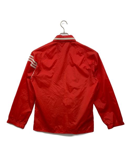 adidas Originals（アディダスオリジナル）adidas originals (アディダスオリジナル) ナイロンジャケット レッド サイズ:Lの古着・服飾アイテム