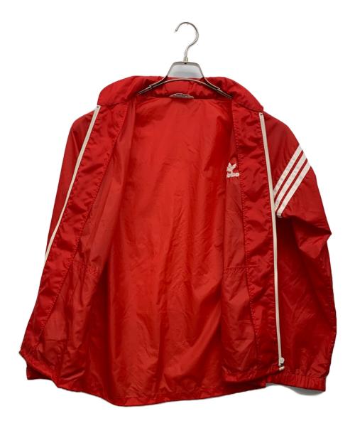 adidas Originals（アディダスオリジナル）adidas originals (アディダスオリジナル) ナイロンジャケット レッド サイズ:Lの古着・服飾アイテム