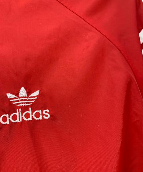 adidas Originals（アディダスオリジナル）adidas originals (アディダスオリジナル) ナイロンジャケット レッド サイズ:Lの古着・服飾アイテム