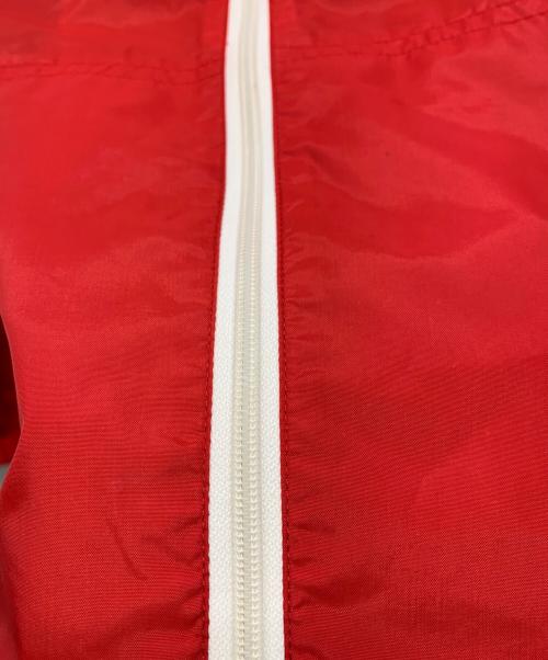 adidas Originals（アディダスオリジナル）adidas originals (アディダスオリジナル) ナイロンジャケット レッド サイズ:Lの古着・服飾アイテム