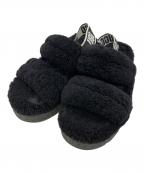 UGGアグ）の古着「ボアサンダル」｜ブラック