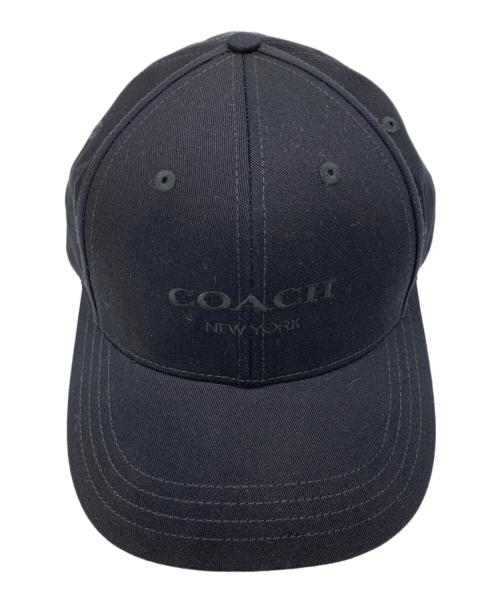 COACH（コーチ）COACH (コーチ) ベースボールキャップ ブラック サイズ:M/L 未使用品の古着・服飾アイテム