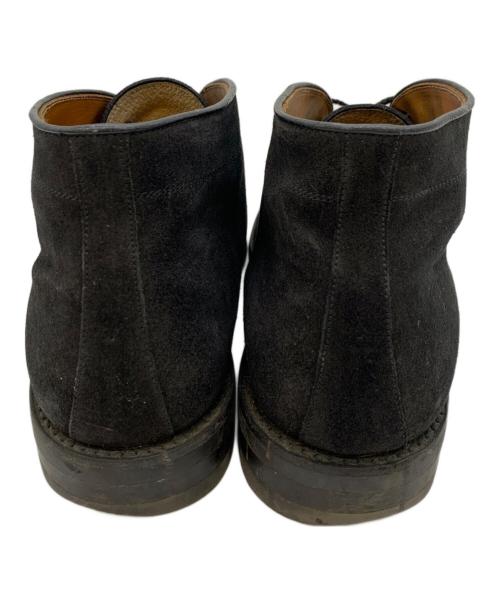 SCOTCH GRAIN × HIROKAWA（スコッチグレイン×ヒロカワ）SCOTCH GRAIN × HIROKAWA (スコッチグレイン×ヒロカワ) スウェードＵチップブーツ ブラック サイズ:25EEEの古着・服飾アイテム