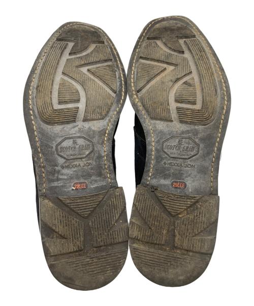 SCOTCH GRAIN × HIROKAWA（スコッチグレイン×ヒロカワ）SCOTCH GRAIN × HIROKAWA (スコッチグレイン×ヒロカワ) スウェードＵチップブーツ ブラック サイズ:25EEEの古着・服飾アイテム