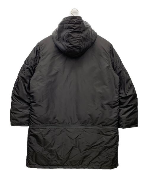 GU（ジーユー）GU (ジーユー) UNDERCOVER (アンダーカバー) 中綿コート ブラック サイズ:XLの古着・服飾アイテム