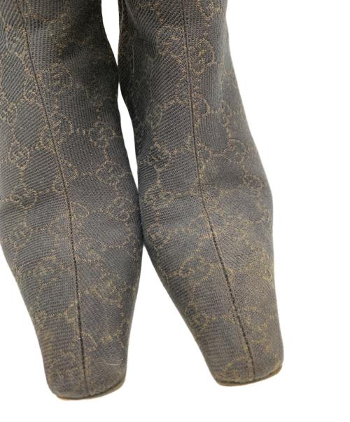 GUCCI（グッチ）GUCCI (グッチ) ブーツ ブラウン サイズ:35Cの古着・服飾アイテム