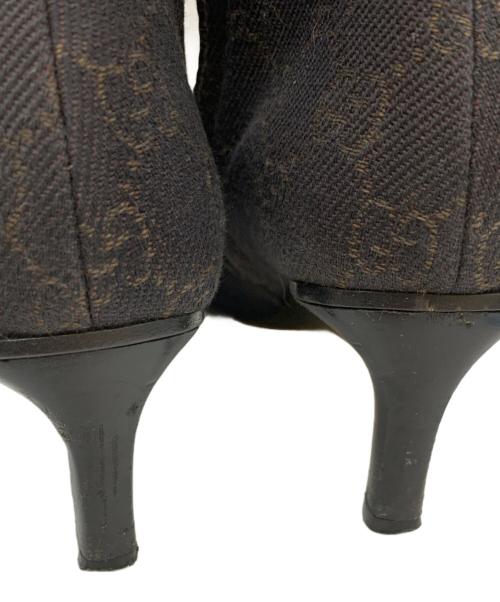 GUCCI（グッチ）GUCCI (グッチ) ブーツ ブラウン サイズ:35Cの古着・服飾アイテム