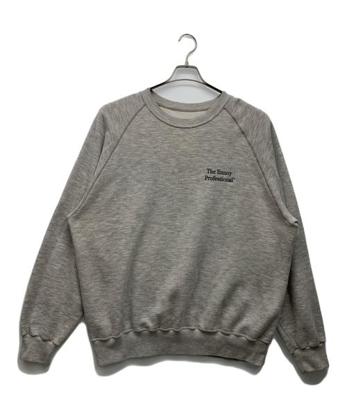 The Ennoy Professional（ザ エンノイ プロフェッショナル）THE ENNOY PROFESSIONAL (ザ エンノイ プロフェッショナル) ロゴ刺繍スウェット ライトグレー サイズ:XXLの古着・服飾アイテム