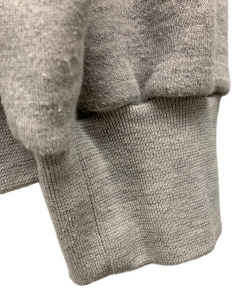 The Ennoy Professional（ザ エンノイ プロフェッショナル）THE ENNOY PROFESSIONAL (ザ エンノイ プロフェッショナル) ロゴ刺繍スウェット ライトグレー サイズ:XXLの古着・服飾アイテム