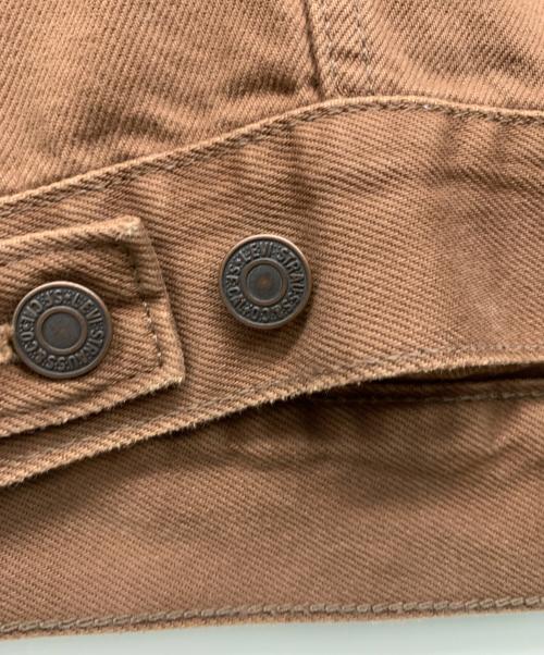 LEVI'S（リーバイス）LEVI'S (リーバイス) デニムジャケット ブラウン サイズ:Mの古着・服飾アイテム