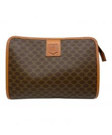 CELINE（セリーヌ）の古着「クラッチバッグ」｜ブラウン