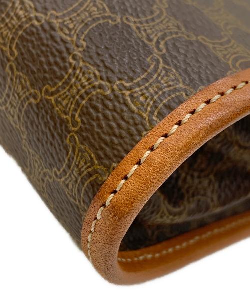 CELINE（セリーヌ）CELINE (セリーヌ) クラッチバッグ ブラウンの古着・服飾アイテム