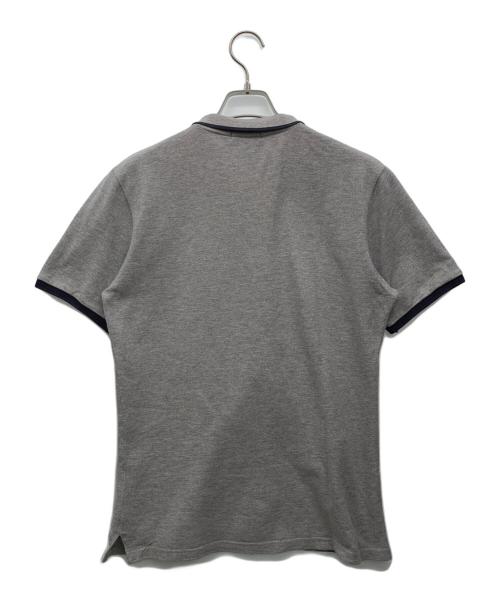 BURBERRY BLACK LABEL（バーバリーブラックレーベル）BURBERRY BLACK LABEL (バーバリーブラックレーベル) ポロシャツ ライトグレー サイズ:2の古着・服飾アイテム