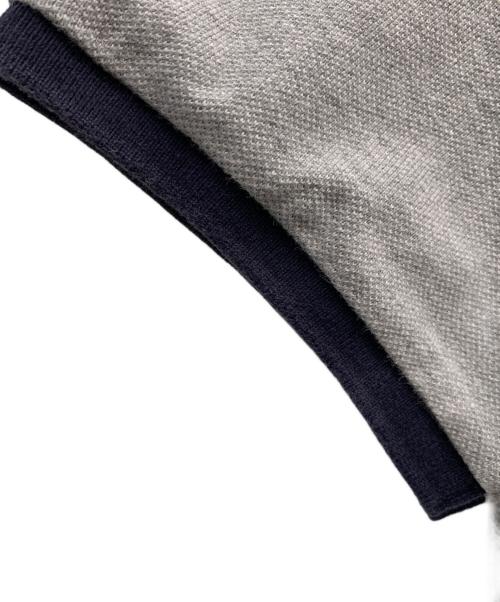 BURBERRY BLACK LABEL（バーバリーブラックレーベル）BURBERRY BLACK LABEL (バーバリーブラックレーベル) ポロシャツ ライトグレー サイズ:2の古着・服飾アイテム