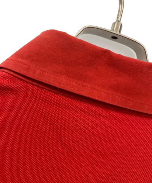 BURBERRY BLACK LABEL（バーバリーブラックレーベル）BURBERRY BLACK LABEL (バーバリーブラックレーベル) ポロシャツ レッド サイズ:2の古着・服飾アイテム