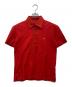 BURBERRY BLACK LABEL（バーバリーブラックレーベル）の古着「ポロシャツ」｜レッド