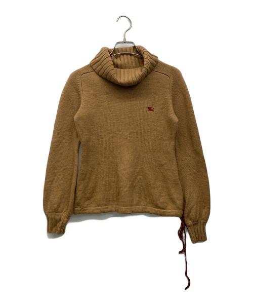 BURBERRY BLUE LABEL（バーバリーロンドンブルーレーベル）BURBERRY BLUE LABEL (バーバリーロンドンブルーレーベル) 厚手ニット ベージュ サイズ:38の古着・服飾アイテム