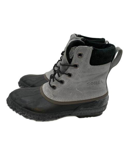 SOREL（ソレル）SOREL (ソレル) シャイアンレースフルグレイ グレー×ブラック サイズ:26の古着・服飾アイテム