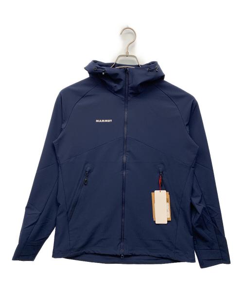 MAMMUT（マムート）MAMMUT (マムート) マックン2.0 SO フーデッドジャケット ネイビー サイズ:ASIA/L 未使用品の古着・服飾アイテム