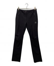 MAMMUT（マムート）の古着「トレッカーズ 3.0 ソフトシェル パンツ」｜ブラック