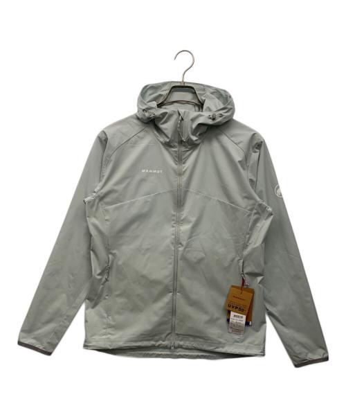 MAMMUT（マムート）MAMMUT (マムート) グラナイト ソフトシェル フーデッド ジャケット ライトグレー サイズ:L 未使用品の古着・服飾アイテム