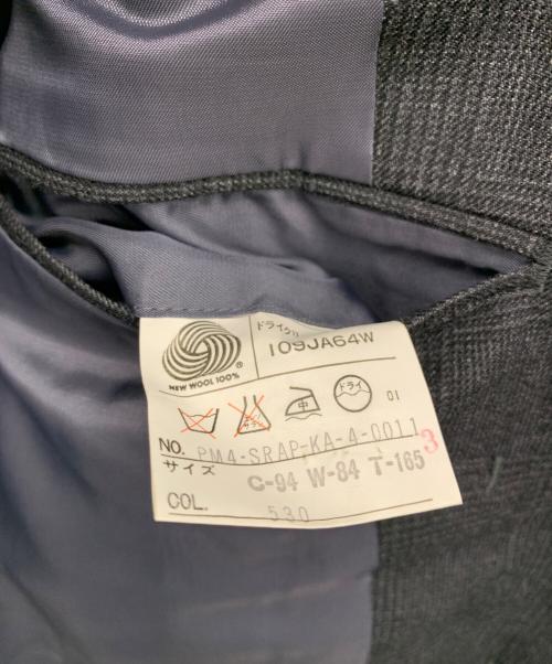 CHAPS RALPH LAUREN（チャップス ラルフローレン）CHAPS RALPH LAUREN (チャップス ラルフローレン) セットアップスーツ グレー サイズ:C94/W84/T165の古着・服飾アイテム