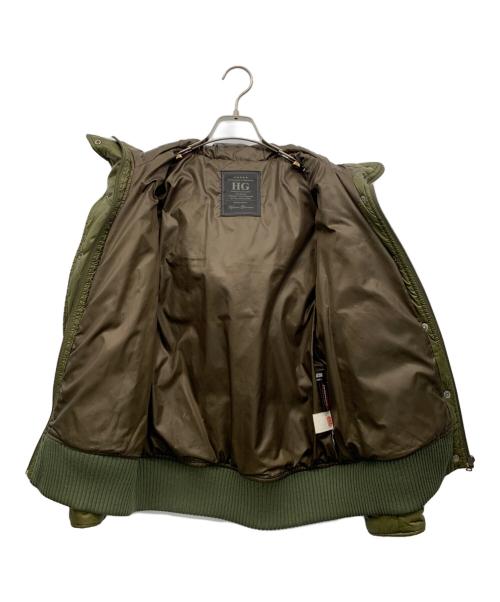 Hysteric Glamour（ヒステリックグラマー）Hysteric Glamour (ヒステリックグラマー) ロゴワッペンフーデッドブルゾン オリーブ サイズ:Freeの古着・服飾アイテム