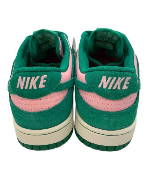 NIKE（ナイキ）NIKE (ナイキ) DUNK LOW RETRO SE ピンク×グリーン サイズ:28 未使用品の古着・服飾アイテム