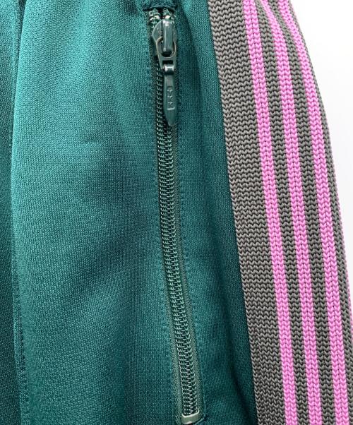Needles（ニードルズ）Needles (ニードルズ) 別注トラックパンツ グリーン×ピンク サイズ:Mの古着・服飾アイテム