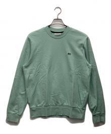 LACOSTE（ラコステ）の古着「エッセンシャルクルーネックスウェット」｜グリーン