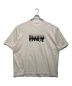 The Ennoy Professionalザ エンノイ プロフェッショナル）の古着「Electric Logo GradationTシャツ」｜ホワイト
