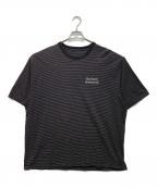 The Ennoy Professionalザ エンノイ プロフェッショナル）の古着「S/S Border Tee」｜ブラック×ホワイト