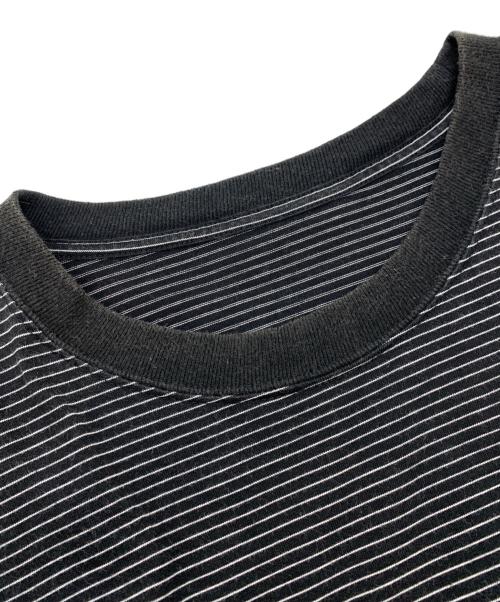 The Ennoy Professional（ザ エンノイ プロフェッショナル）THE ENNOY PROFESSIONAL (ザ エンノイ プロフェッショナル) S/S Border Tee ブラック×ホワイト サイズ:XXLの古着・服飾アイテム